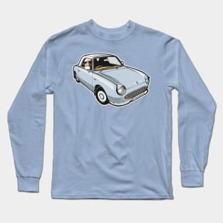 Nissan Figaro Pale Aqua Long Sleeve T-Shirt